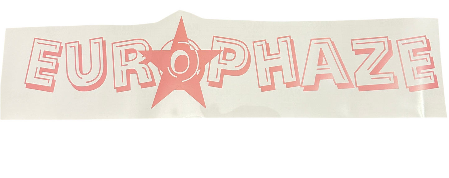 EuroPhaze Star Windshield Banner